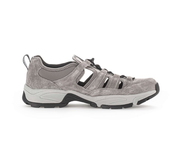 Pius Gabor Herren Sneaker Low Grau - Materialmix Leder/Textil
