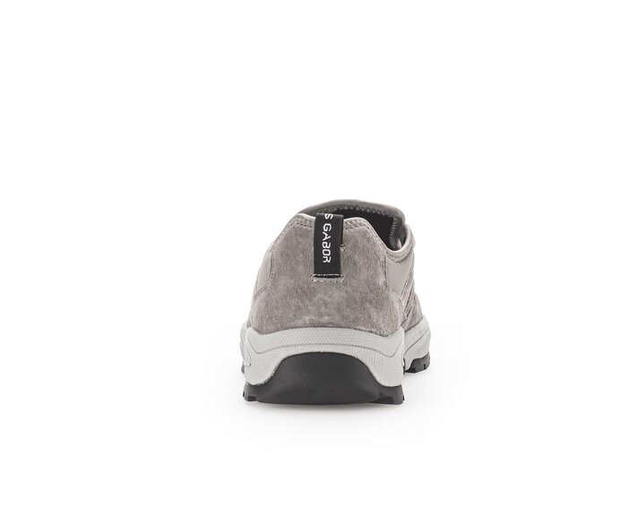 Pius Gabor Herren Sneaker Low Grau - Materialmix Leder/Textil