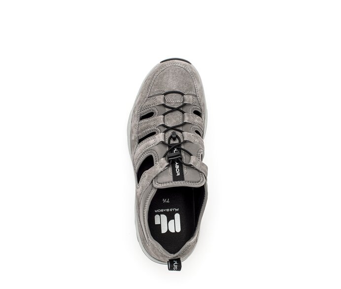 Pius Gabor Herren Sneaker Low Grau - Materialmix Leder/Textil