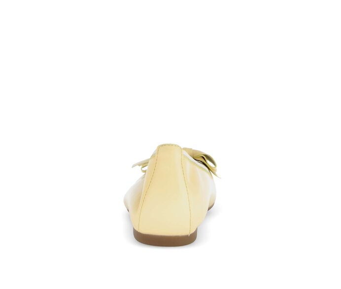 Gabor Damen  Eleganter Ballerina Gelb - Glattleder
