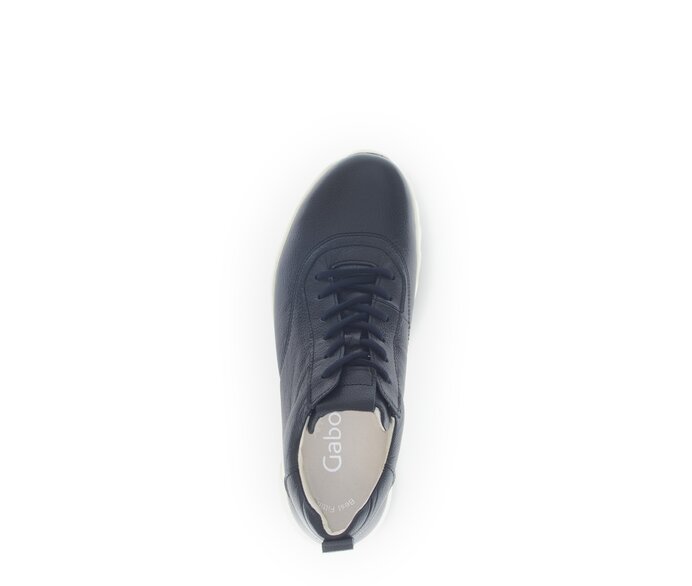 Gabor Damen  Sneaker Low Blau - Glattleder
