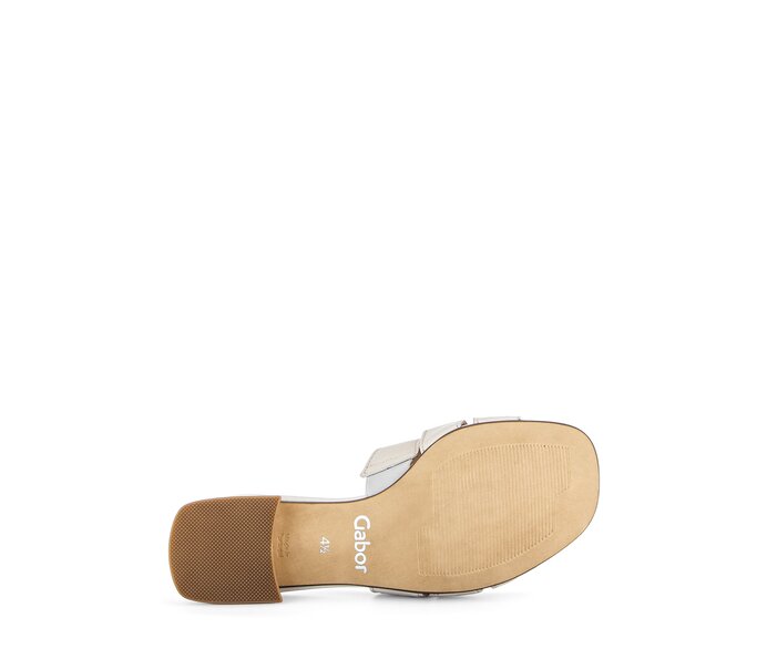 Gabor Damen  Pantolette Beige - Glattleder