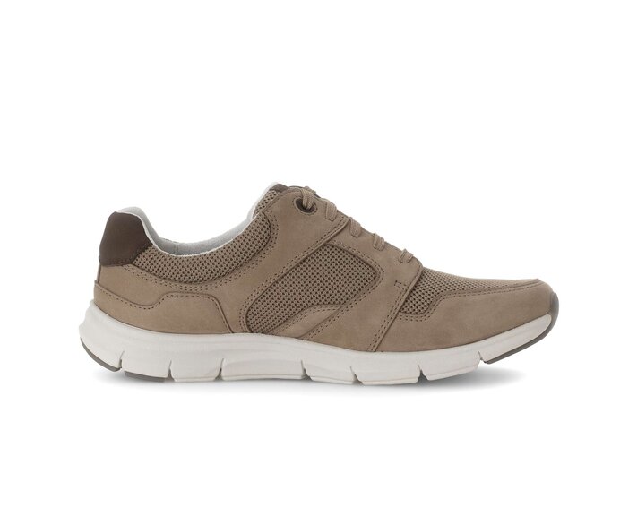 Pius Gabor Herren Sneaker Low Beige - Materialmix Leder/Textil