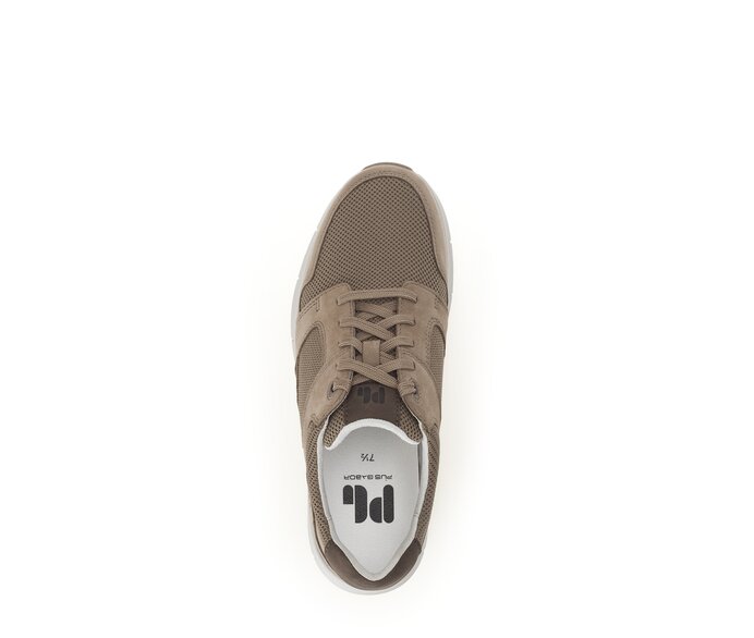 Pius Gabor Herren Sneaker Low Beige - Materialmix Leder/Textil