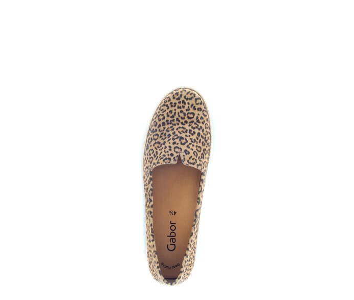 Gabor Damen  Slipper Beige - Rauleder