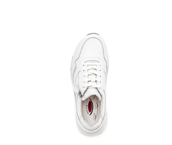 Gabor Damen  Sneaker Low Weiß - Glattleder