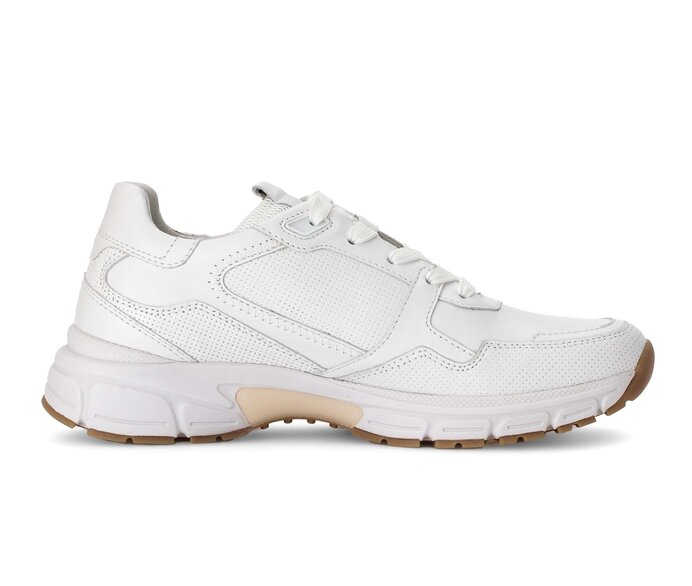 Gabor Damen  Sneaker Low Weiß - Glattleder