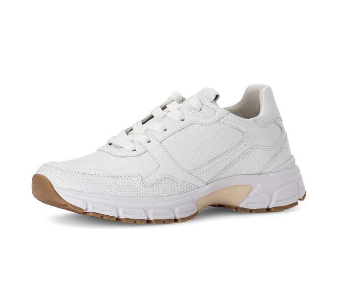 Gabor Damen  Sneaker Low Weiß - Glattleder