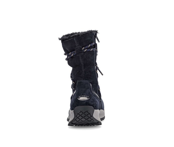Gabor Damen  Winterstiefelette Blau - Rauleder