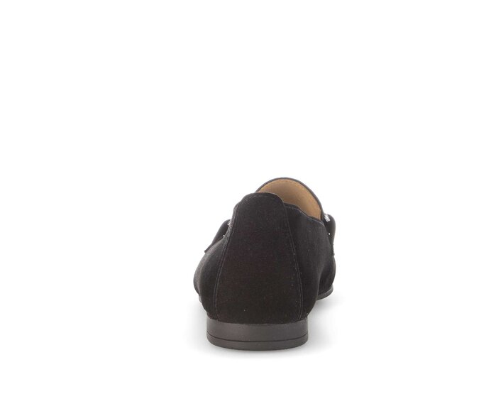 Gabor Damen  Slipper Schwarz - Rauleder