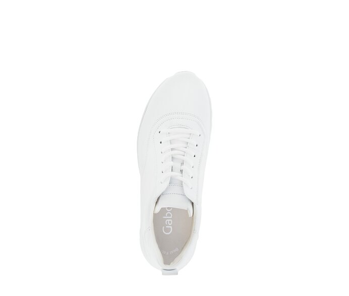 Gabor Damen  Sneaker Low Weiß - Glattleder
