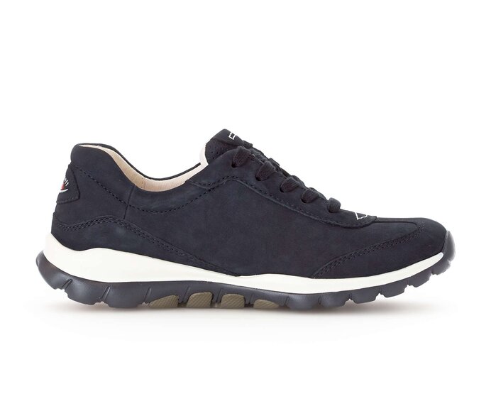Gabor Damen  Sneaker Low Blau - Rauleder