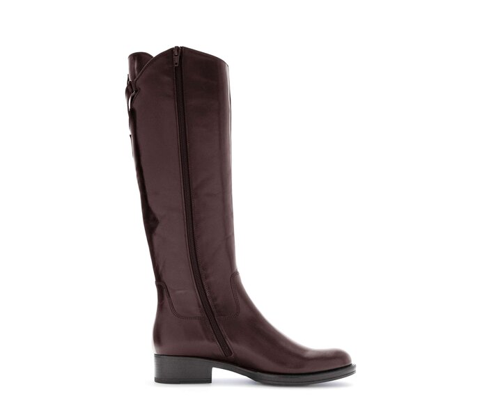 Gabor Damen  Eleganter Stiefel Rot - Glattleder