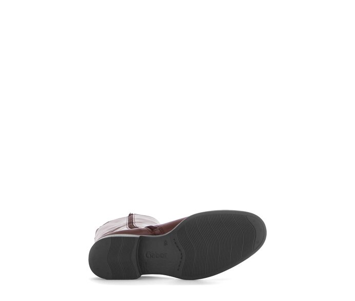 Gabor Damen  Eleganter Stiefel Rot - Glattleder