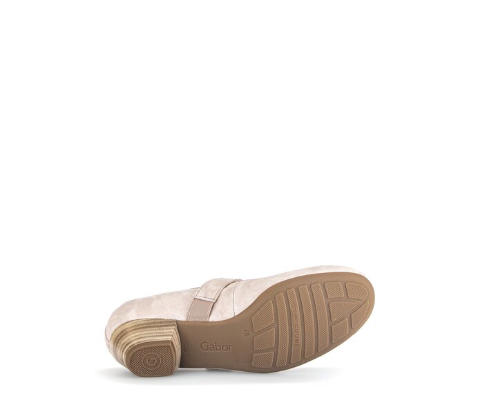 Gabor Damen  Spangenpumps Rosa - Rauleder
