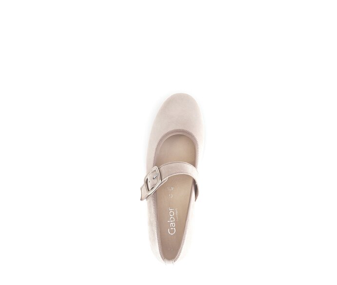 Gabor Damen  Spangenpumps Rosa - Rauleder