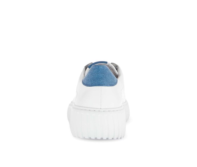 Gabor Damen  Sneaker Low Weiß - Materialmix Leder/Lederimitat