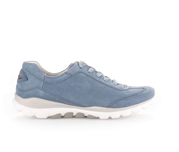 Gabor Damen  Sneaker Low Blau - Rauleder