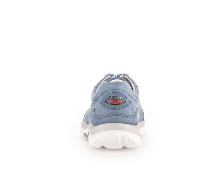 Gabor Damen  Sneaker Low Blau - Rauleder