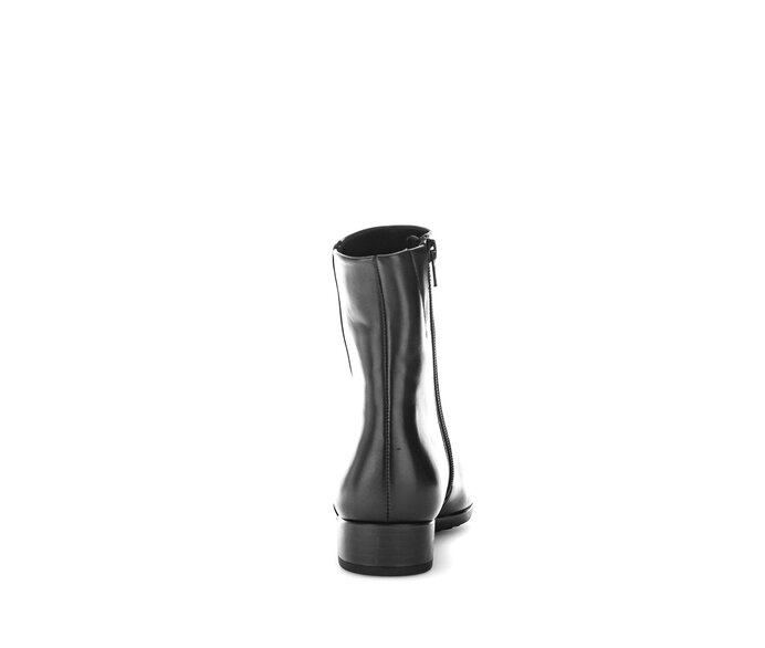 Gabor Damen  Sportliche Stiefelette Schwarz - Materialmix Leder