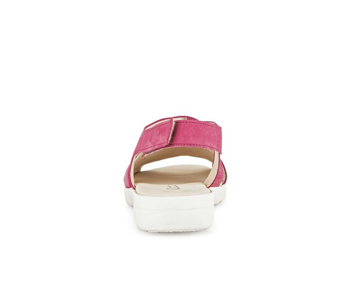 Gabor Damen  Riemchensandale Pink - Rauleder