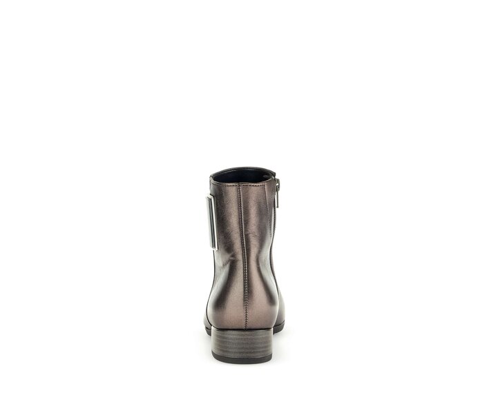 Gabor Damen  Elegante Stiefelette Bronze - Glattleder