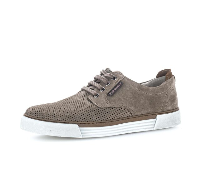Pius Gabor Herren Sneaker Low Beige - Rauleder