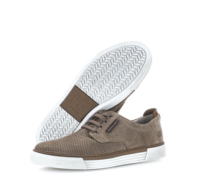 Pius Gabor Herren Sneaker Low Beige - Rauleder