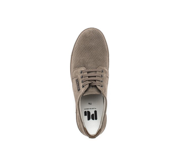 Pius Gabor Herren Sneaker Low Beige - Rauleder