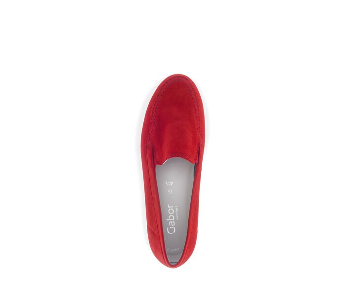 Gabor Damen  Slipper Rot - Rauleder