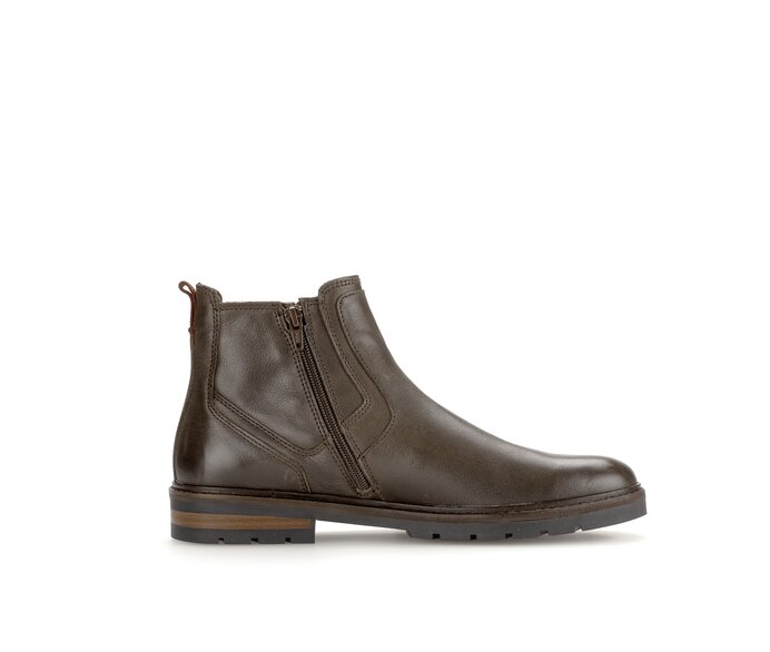 Pius Gabor Herren Chelsea Boot Braun - Glattleder