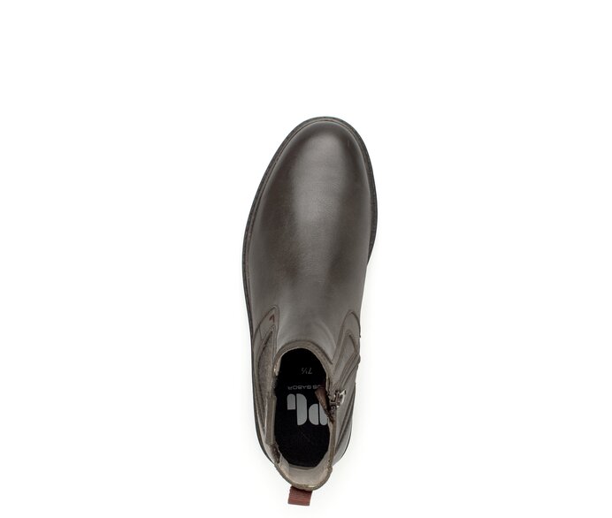 Pius Gabor Herren Chelsea Boot Braun - Glattleder