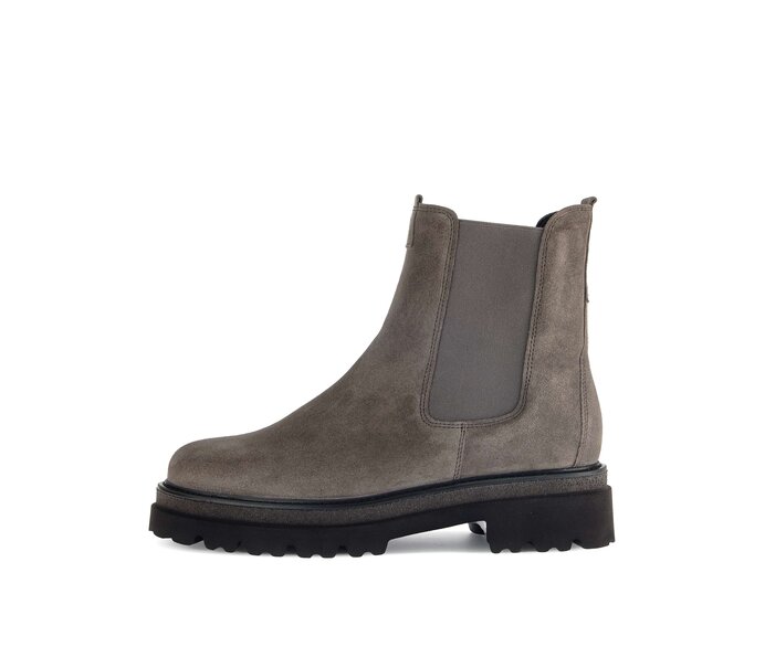 Gabor Damen Chelsea Boot Braun - Rauleder