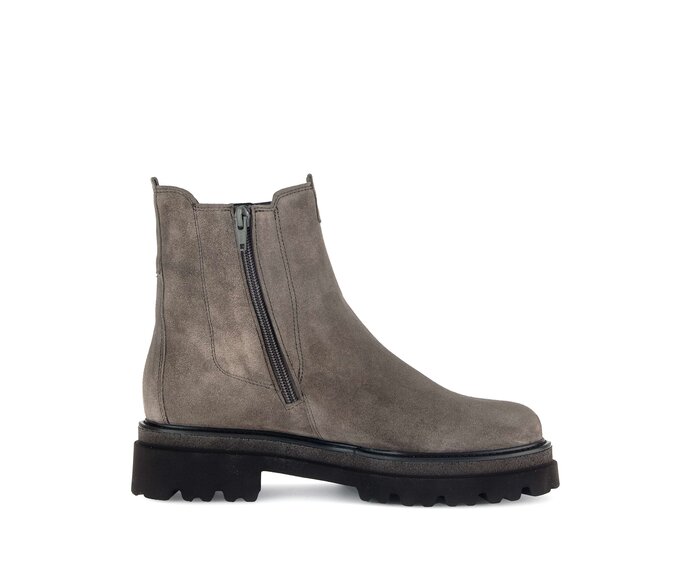 Gabor Damen  Chelsea Boot Braun - Rauleder