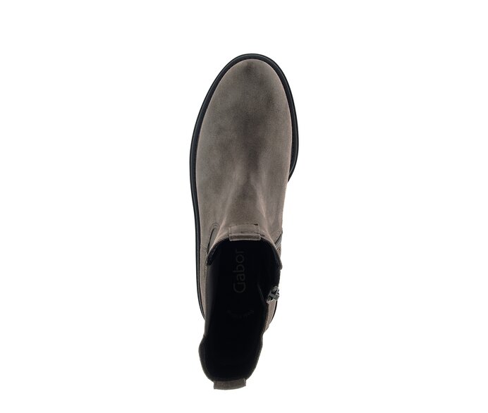Gabor Damen  Chelsea Boot Braun - Rauleder