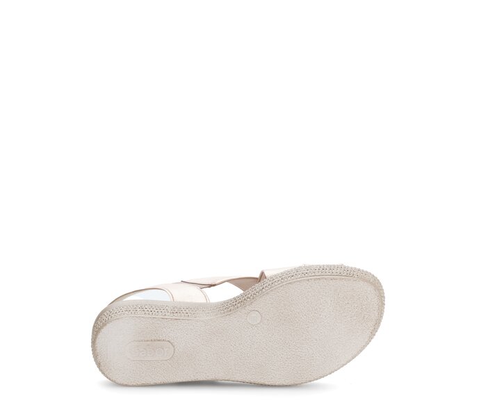 Gabor Damen  Plateau Sandale Rosa - Effektleder