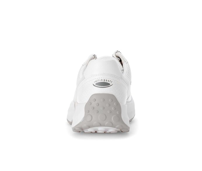 Gabor Damen  Sneaker Low Weiß - Materialmix Leder/Lederimitat