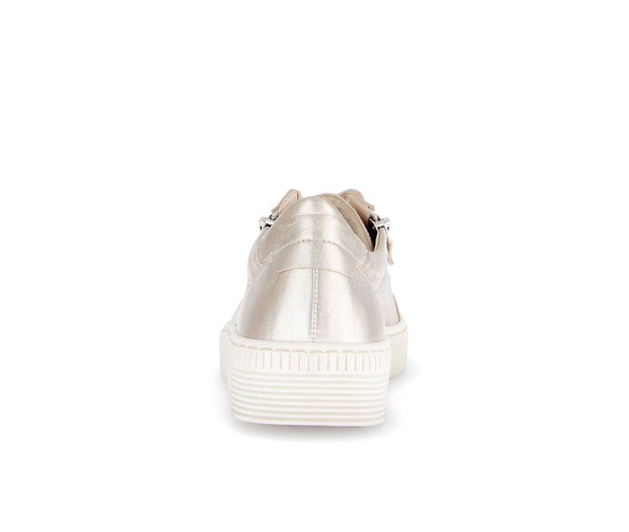 Gabor Damen  Sneaker Low Gold - Effektleder