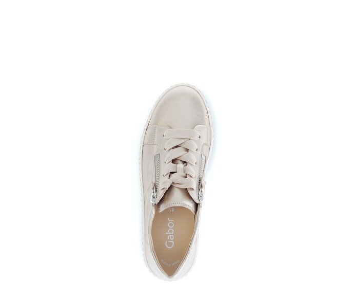 Gabor Damen  Sneaker Low Gold - Effektleder
