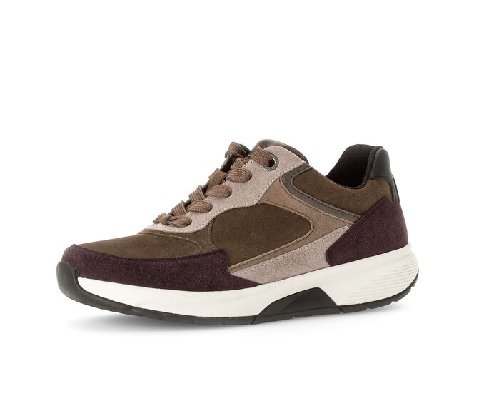Gabor Damen  Sneaker Low Multicolour - Materialmix Leder