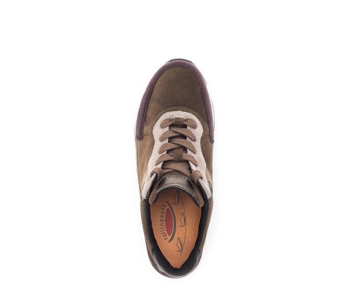 Gabor Damen  Sneaker Low Multicolour - Materialmix Leder