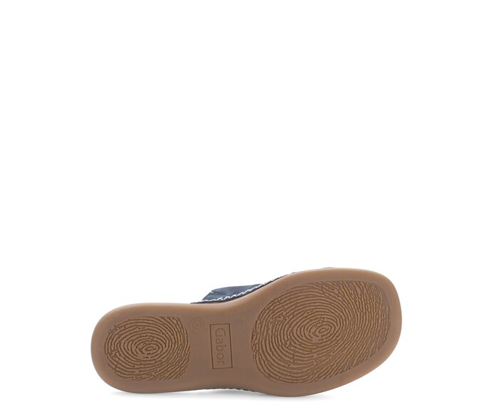 Gabor Damen  Pantolette Blau - Rauleder