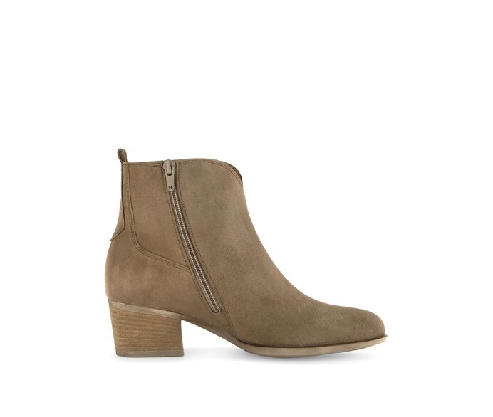Gabor Damen  Cowboy Boots Braun - Rauleder