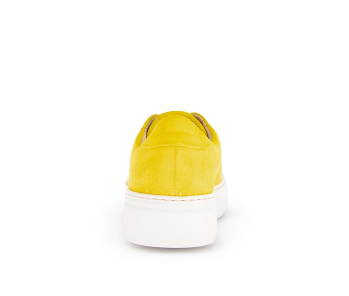 Gabor Damen  Sneaker Low Gelb - Rauleder
