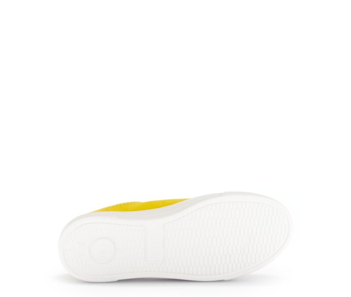 Gabor Damen  Sneaker Low Gelb - Rauleder