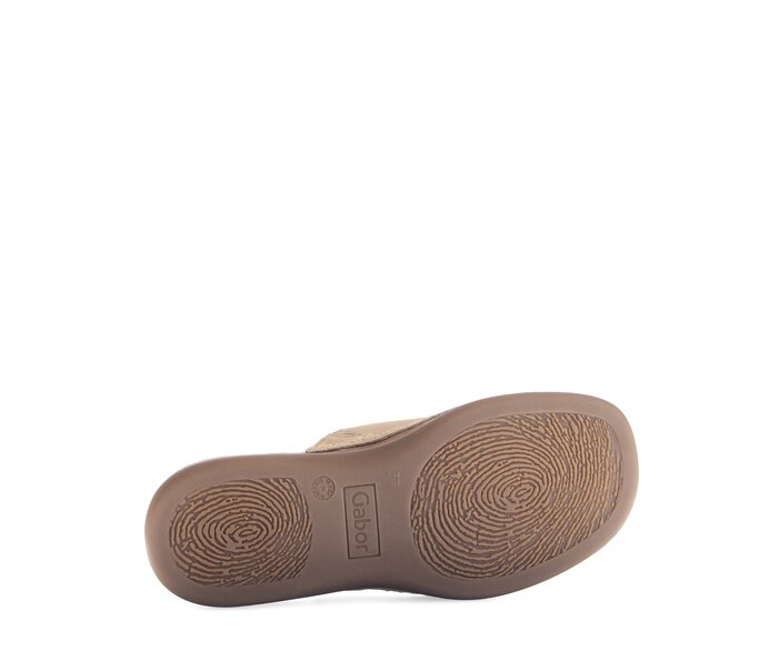 Gabor Damen  Pantolette Beige - Rauleder