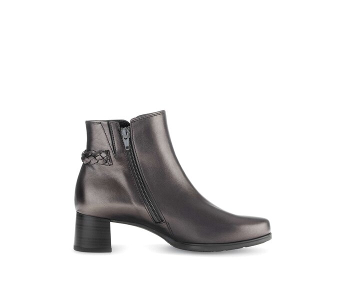 Gabor Damen  Elegante Stiefelette Bronze - Glattleder
