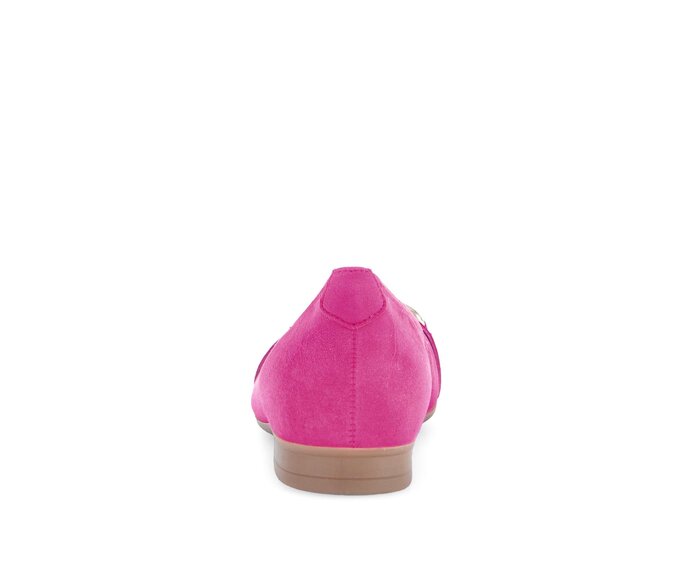 Gabor Damen  Eleganter Ballerina Pink - Rauleder