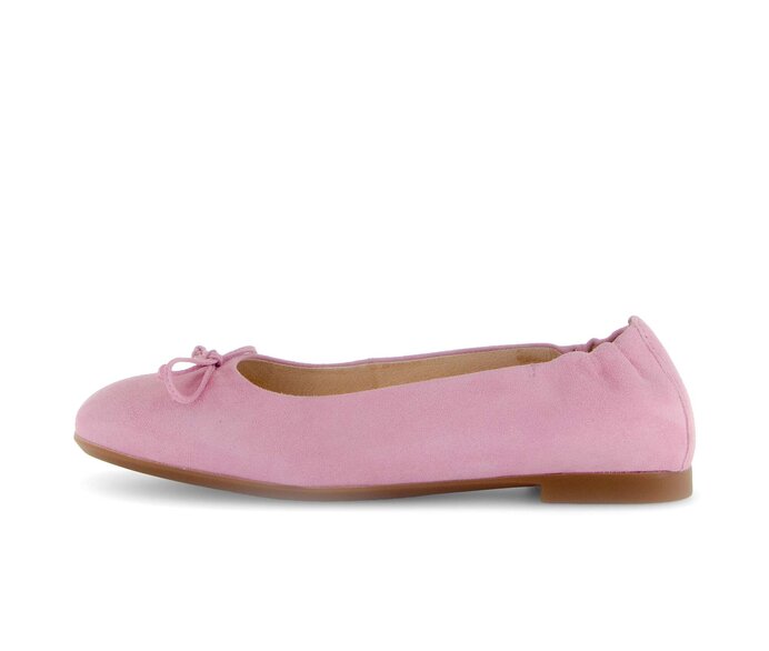 Gabor Damen Eleganter Ballerina Rosa - Rauleder