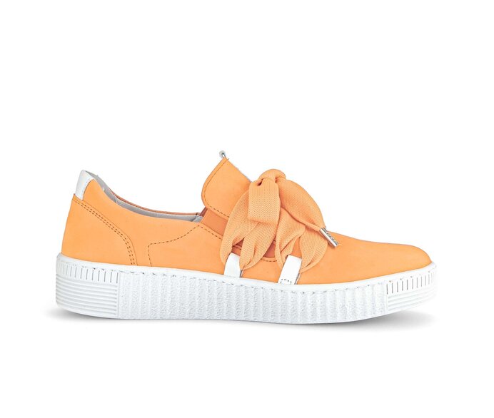 Gabor Damen  Sneaker Low Orange - Rauleder